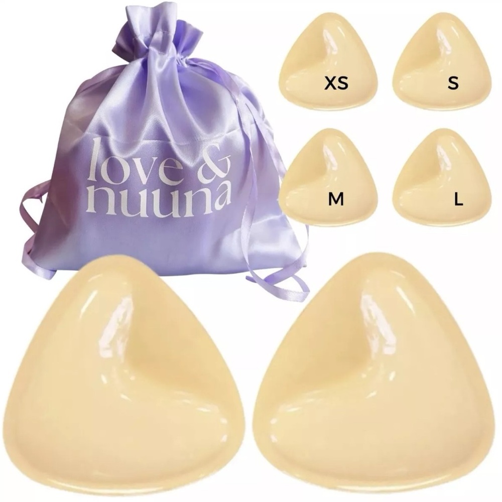 Double Sided Sticky Push Up Bra Inserts  Reusable Adhesive Padding Sz M